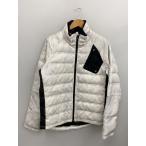 kappa◆ダウンジャケット/0/ポリエステル/WHT/ドット/KMMD5Q01