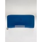 LOEWE◆長財布/レザー/BLU/レディース