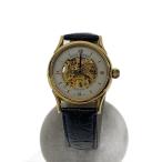 REVUE THOMMEN◆手巻腕時計/アナログ/レザー/CRM/BRW/4412006