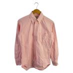 ショッピングINDIVIDUALIZED individualized shirts◆長袖シャツ/--/コットン/PNK/無地//