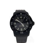 BLANCPAIN◆自動巻腕時計/アナログ/--/BLK/BLK/社外ベルト   20251115日差+13