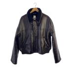 ショッピングzara ZARA◆ブルゾン/L/フェイクレザー/BRW
