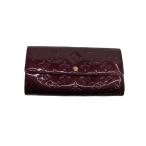 ショッピングヴェルニ LOUIS VUITTON◆ポルト・フォイユ・サラ_モノグラム・ヴェルニ/エナメル/PUP/総柄/レディース