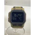 ショッピングnixon NIXON◆腕時計/デジタル/KHK