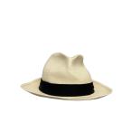 Borsalino◆ハット/7 1/2/アイボリー/無地/メンズ/BJ-1/ストローハット/麦わら帽子