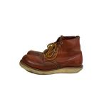 RED WING◆レースアップブーツ/US8/BRW/レザー/8166