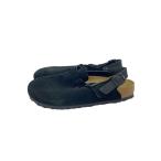 BIRKENSTOCK◆TOKIO II SUEDE/トキオ/サンダル/シューズ/43/BLK/スウェード