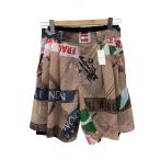 ショッピングVivienne Vivienne Westwood MAN◆CAUTION TAPE MAN LONDON/レイヤードメッシュショートパンツ/44/ポリエステル/マルチカラー
