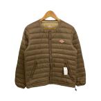 DANTON◆インナーダウン/ダウンジャケット/40/ナイロン/KHK/JD-8751