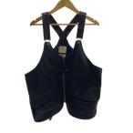 ショッピングau snow peak◆ベスト/L/コットン/BLK/JK-22AU107