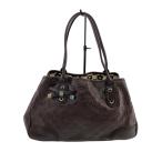 GUCCI◆トートバッグ_プリンシー_グッチシマ/レザー/BRW
