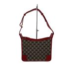 ショッピングＧＧキャンバス GUCCI◆ショルダーバッグ_GGキャンバス/キャンバス/レッド
