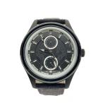 自動巻腕時計/デジタル/フェイクレザー/