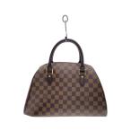 LOUIS VUITTON◆リベラMM_ダミエ・エベヌ_BRW/PVC/BRW
