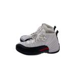 NIKE◆AIR JORDAN 12_エア ジョーダン 12/28cm/WHT/レザー