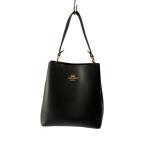 ショッピングcoach COACH◆タウン・バケットバッグ/レザー/BLK