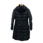 ショッピングzara ZARA◆ロングダウンジャケット/S/ポリエステル/BLK/8073/240/401