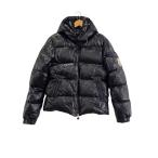 ショッピングmoncler MONCLER◆ダウンジャケット/1/ナイロン/BLK/無地/44342/60/68950