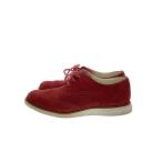 COLE HAAN◆ドレスシューズ/ウイングチップ/US8/レッド/スウェード/D42796
