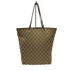 GUCCI◆トートバッグ_GGキャンバス/キャンバス/BRW