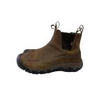 ショッピングkeen KEEN◆サイドゴアブーツ/28cm/BRW/レザー/1017790/ANCHORAGE BOOT III WP