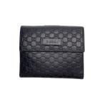 GUCCI◆2つ折り財布/--/BLK/黒/ブラック