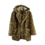 伊太利屋◆コート/FREE/ポリエステル/CML/レオパード/284081-94