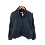 NICK GEAR◆MIDDLE ZIP BLOUSON/ブルゾン/--/ポリエステル/BLK/無地/25S-02