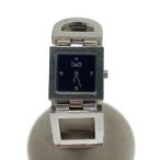 ショッピングGABBANA DOLCE&GABBANA◆クォーツ腕時計/アナログ/ステンレス/BLK/SLV/SS//