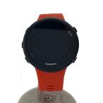 GARMIN◆スマートウォッチ/デジタル/レザー/RED/FOREATHLETE 45