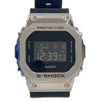 ショッピングCASIO CASIO◆クォーツ腕時計・G-SHOCK/デジタル/ラバー/BLK/BLK//