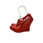 melissa◆ラバーサンダル/24.5cm/レッド