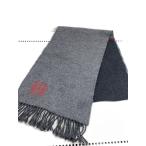 LOEWE◆マフラー/--/GRY/無地/レディース