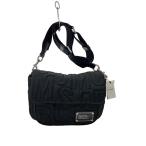 MARC JACOBS◆ロゴキルティング//ショルダーバッグ/ナイロン/BLK