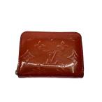 ショッピングヴェルニ LOUIS VUITTON◆ジッピー・コインパース_モノグラム・ヴェルニ/エナメル/RED/レディース/M93053