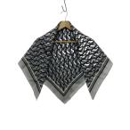 JIMMY CHOO◆スカーフ/シルク/GRY/レディース