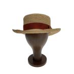 ショッピングストローハット ストローハット/--/BEG/メンズ