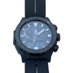 CASIO◆ソーラー腕時計_PRO TREK/デジアナ/ラバー/BLK/BLK
