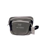 ARC*TERYX*BEAMS специальный заказ ARRO REBIRD WAISTPACK/ потертость * загрязнения иметь /GRY/29819-138576//
