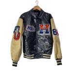 HYSTERIC GLAMOUR◆スタジャン/M/レーヨン/BLK/02251AB09