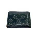 ショッピングヴェルニ LOUIS VUITTON◆ジッピー・コインパース_モノグラム・ヴェルニ/エナメル/BLU/レディース