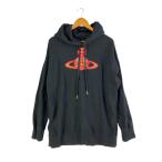 ショッピングWestwood Vivienne Westwood RED LABEL◆オーブ ロングフーディ パーカー/0/コットン/BLK/17-12-332014//