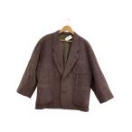 ショッピングdior Christian Dior◆オールド 2B ラグランデザインスリーブ テーラードジャケット/M/ウール/ブラウン/KS4004//