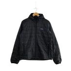 patagonia◆Nano Puff Hoody ダウンジャケット/S/ポリエステル/BLK/84220FA12