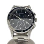 HAMILTON◆クォーツ腕時計/アナログ/BLK/SLV/H375120