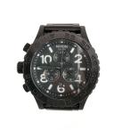 ショッピングnixon NIXON◆クォーツ腕時計/アナログ/--/BLK/BLK