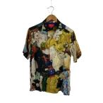 ショッピングsupreme Supreme◆18AW/MIKE KELLEY/半袖シャツ/M/レーヨン/マルチカラー/総柄//