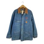 ショッピングカバーオール Carhartt◆デニムチョアコート/カバーオール/XL/デニム/IDG/C59 DST//