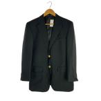 ショッピングhardy HARDY AMIES◆金ボタン2Bテーラードジャケット/AB5/ウール/BLK/300126-001-21-45