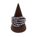 スカルハンド/骸骨モチーフ/リング/SV925/SLV/メンズ